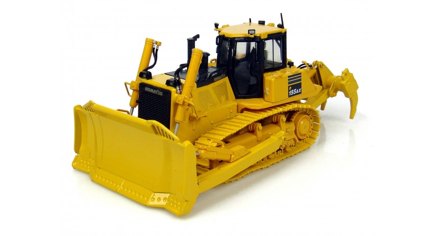 Komatsu D 155 AX Bull Dozer Diecast Replica - 1:50 Universal Hobbies