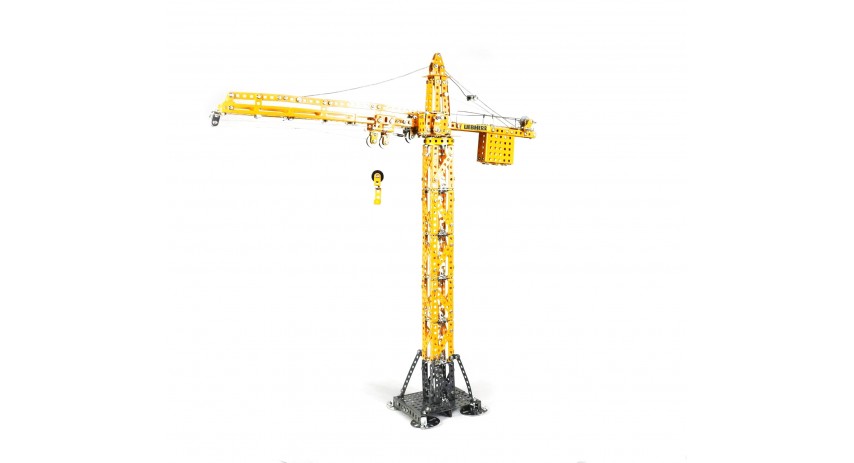 Tonico Profi Series - Liebherr Tower Crane - 1008 Parts - DIY Metal Kit T10099
