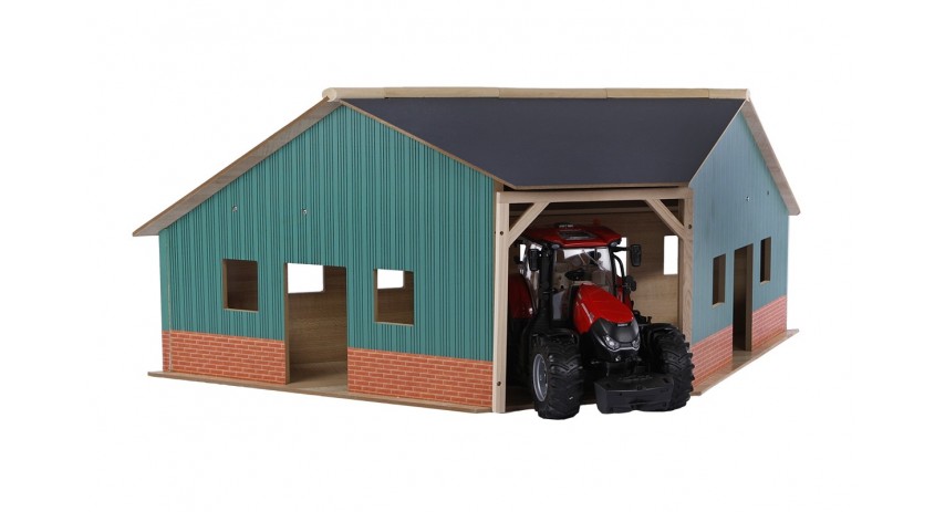 Wooden farm play set