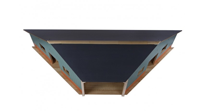 Wooden farm play set