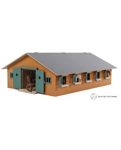 Wooden Horse Stable Toy
