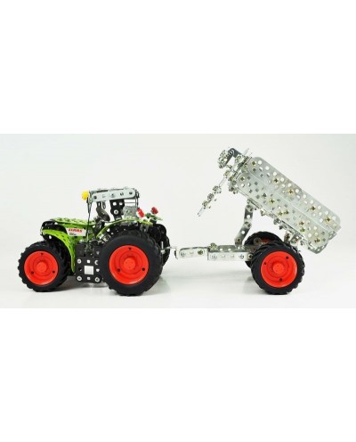 Tronico Mini Series Claas Arion 430 Tractor with Trailer - 700 Parts - DIY Metal Kit T10011