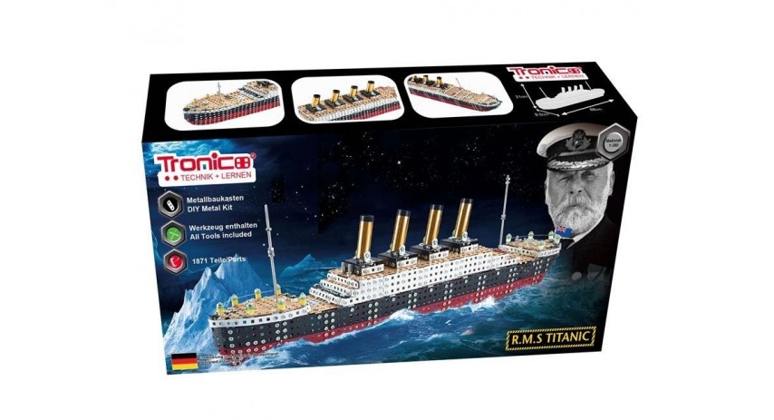 Tonico Profi Series - Titanic - 1878 Parts - DIY Metal Kit T10127