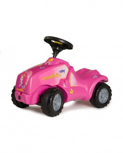 Carabella Push-Along Tractor - Pink by Rolly Toys ART 132423