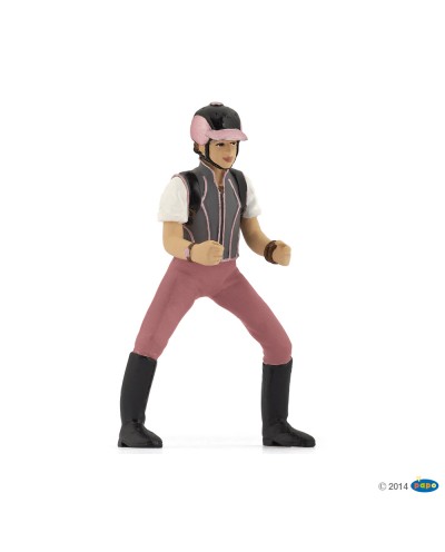 YOUNG TRENDY RIDING GIRL