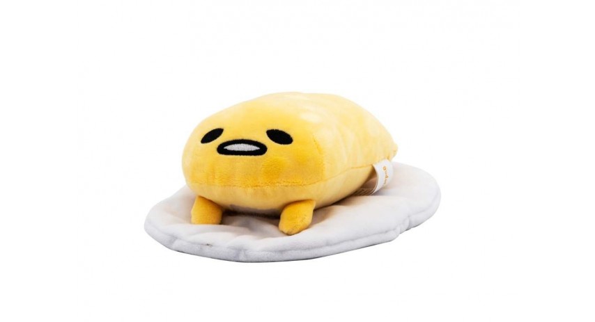 Teknofun Lying Gudetama Large Plush 9 in - Madcow Entertainment 811387