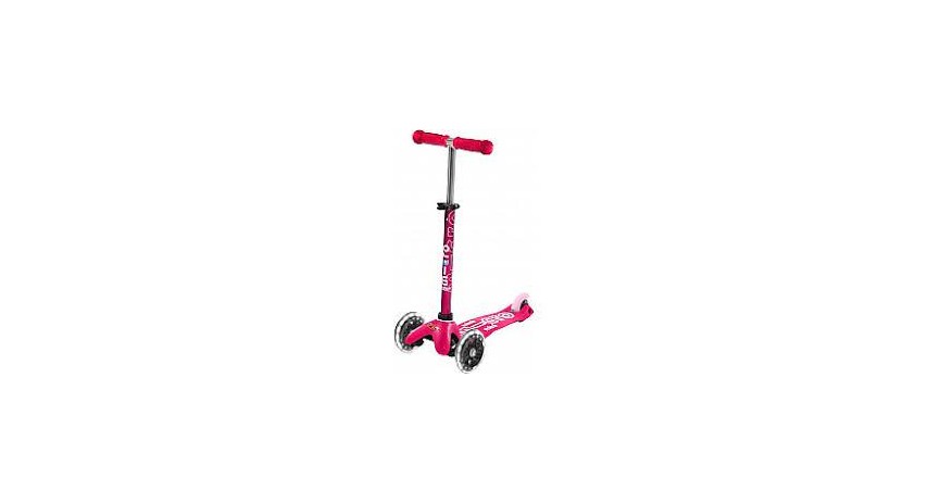 Micro Kickboard MMD075 Mini Deluxe LED Scooter - Pink
