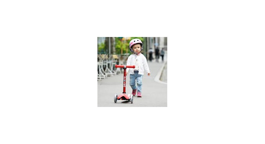 Micro Kickboard MMD101 Mini Deluxe Foldable scooter - Ruby