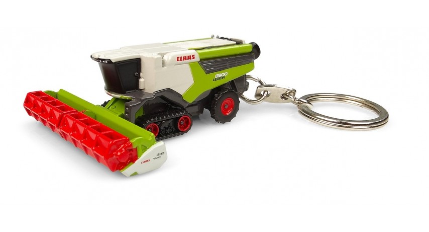 Universal Hobbies Claas LEXION 8900 Terra Trac Combine Metal Keychain UH5860