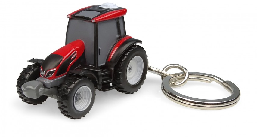 Universal Hobbies VALTRA G135 - Red Tractor Metal Keychain UH5871