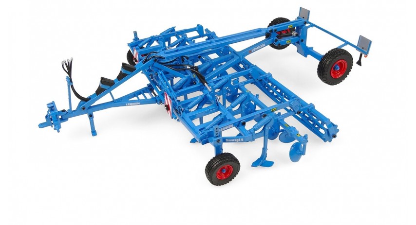 Universal Hobbies 1:32 Scale Lemken Smaragd 9/600 K - Semi-mounted field cultivator Diecast Replica UH6290
