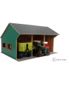 Kids Globe 1:16 Scale Farm Shed Toy For 3 Vehicles KG610260