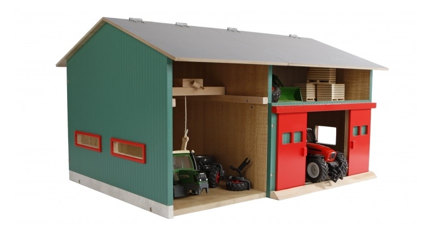 Kids Globe 1:32 scale Wooden Workshop Toy with Storage KG610816