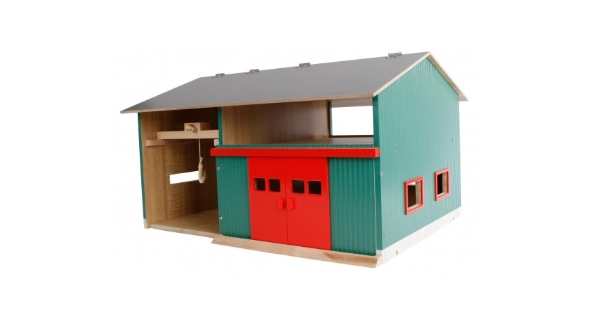 Kids Globe 1:32 scale Wooden Workshop Toy with Storage KG610816