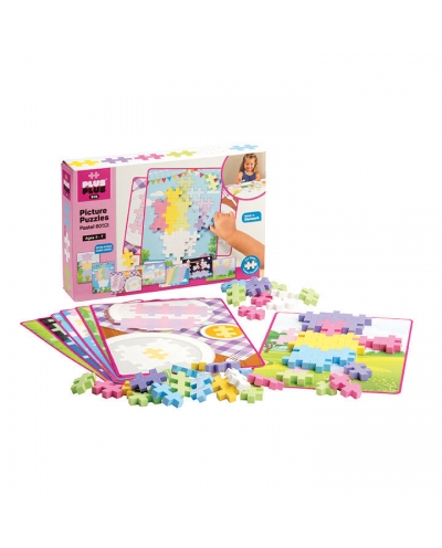 PlusPlus BIG Picture Puzzles - Pastel - DIY Kit