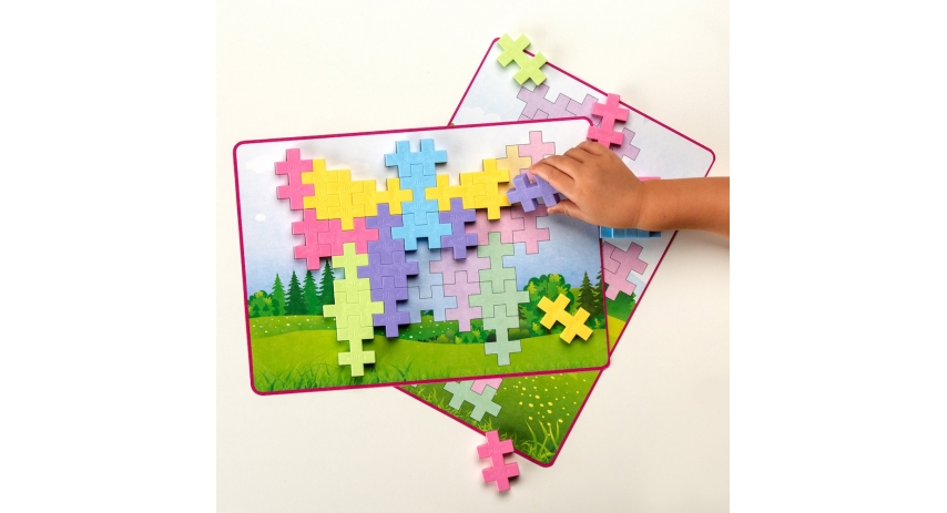 PlusPlus BIG Picture Puzzles - Pastel - DIY Kit