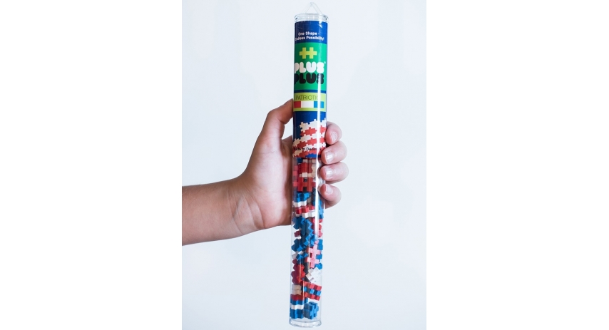 PlusPlus 04114 Tube - Patriotic Mix - DIY Kit