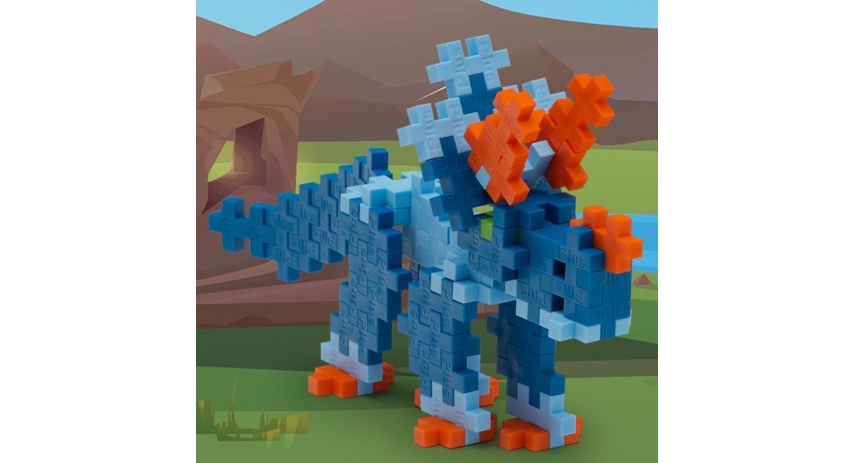 PlusPlus 04136 Tube – Triceratops - DIY Kit