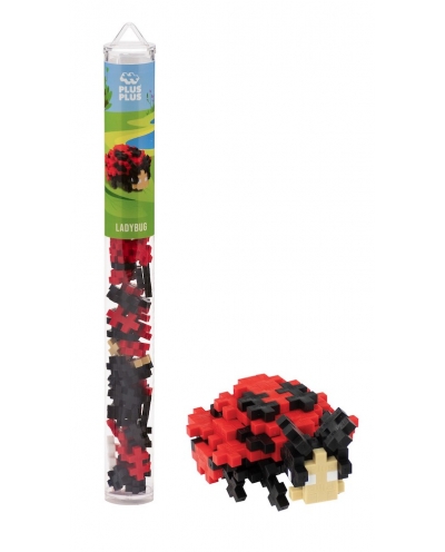 PlusPlus 04236 Tube - Ladybug - DIY Kit