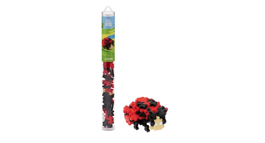 PlusPlus 04236 Tube - Ladybug - DIY Kit