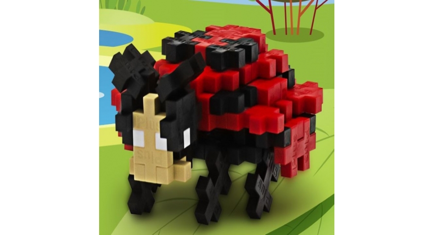 PlusPlus 04236 Tube - Ladybug - DIY Kit