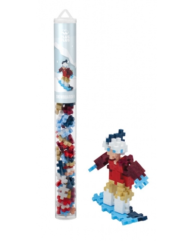 PlusPlus 04251 Tube - Snowboarder - DIY Kit