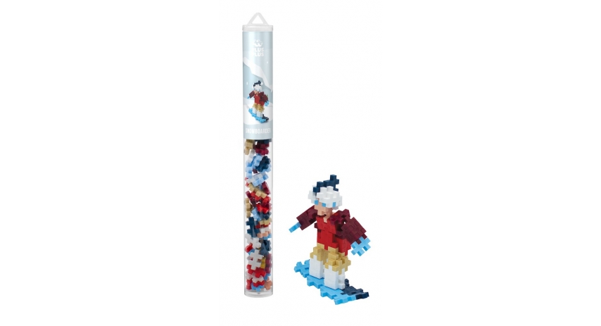 PlusPlus 04251 Tube - Snowboarder - DIY Kit