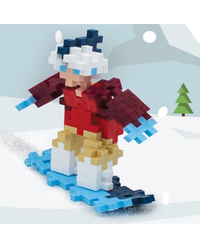 PlusPlus 04251 Tube - Snowboarder - DIY Kit