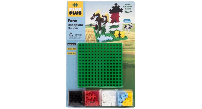 PlusPlus 05013 Baseplate Builder - Farm - DIY Kit