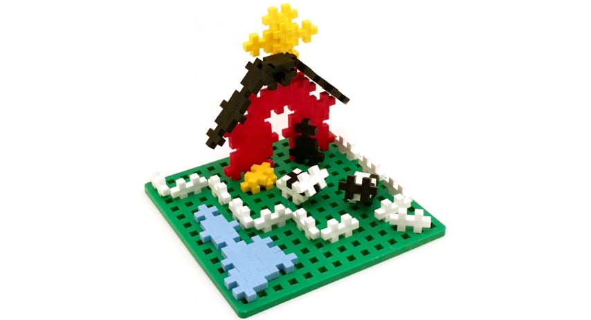 PlusPlus 05013 Baseplate Builder - Farm - DIY Kit