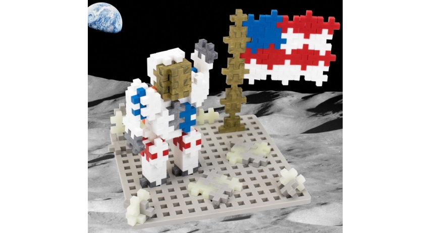 PlusPlus 05038 Baseplate Builder - Moon - DIY Kit
