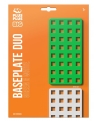PlusPlus 05060 BIG Baseplate Duo - Green & White - DIY Kit