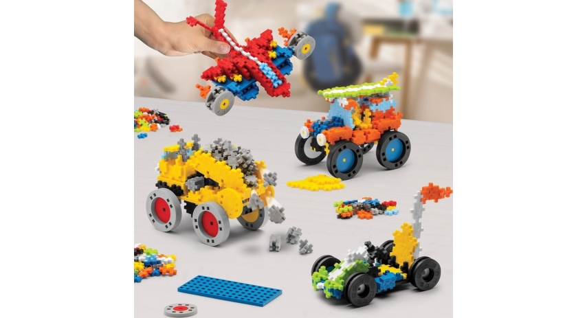 PlusPlus 05072 Learn to Build - Vehicles Super Set - DIY Kit