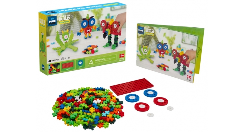 PlusPlus 05097 Learn to Build - Creatures - DIY Kit