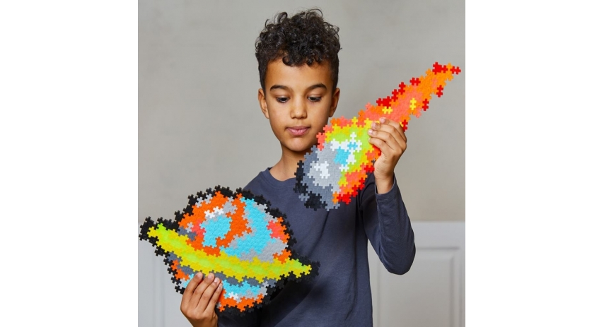 PlusPlus 05102 Puzzle by Number? - 500 pc Space - DIY Kit