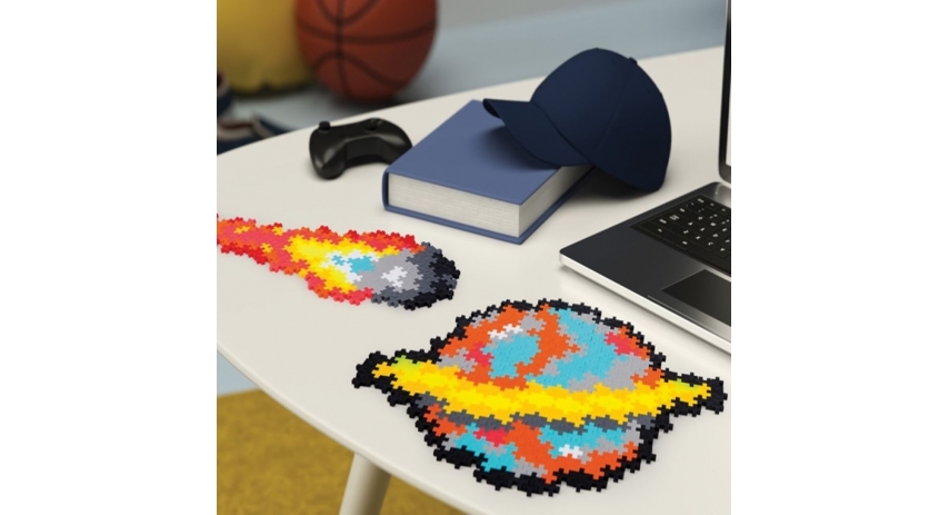 PlusPlus 05102 Puzzle by Number? - 500 pc Space - DIY Kit