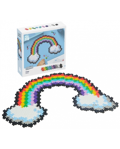 PlusPlus 05103 Puzzle by Number? - 500 pc Rainbow - DIY Kit