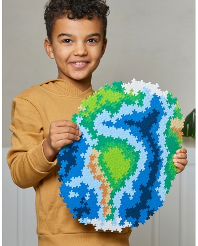 PlusPlus 05104 Puzzle by Number? - 800 pc Earth - DIY Kit
