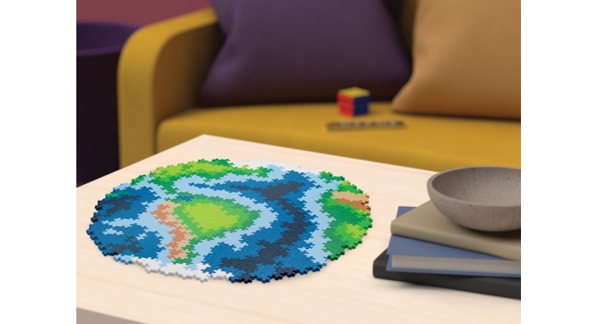 PlusPlus 05104 Puzzle by Number? - 800 pc Earth - DIY Kit