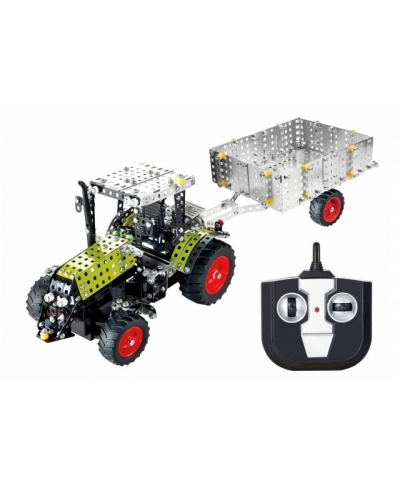 Tronico Junior Series - Radio-controlled RC Claas Arion 430 with trailer 547 parts - DIY Metal Kit T10064
