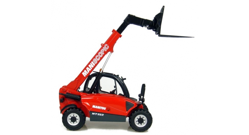 Universal Hobbies 1/32 Scale Manitou MT 625 T Comfort with Fork Diecast Replica UH2924