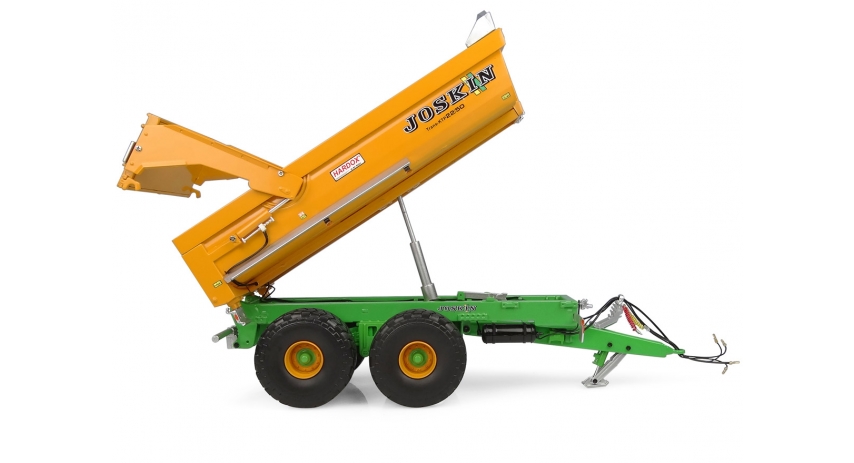 Universal Hobbies 1:32 Scale Joskin KTP 22/50 Tipping Trailer without Cover Diecast Replica UH6355