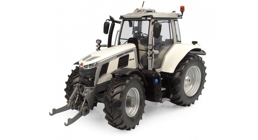 Universal Hobbies 1:32 Scale Massey Ferguson 7S.190 White Edition Tractor Diecast Replica UH6616