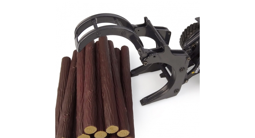 Universal Hobbies 1/50 Scale Komatsu WA475-10 Log Grapple Wheel Loader Diecast Replica UH8165