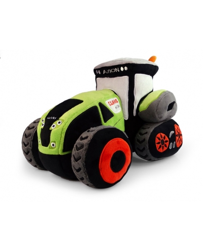 UH Kids Claas Axion with Half Tracks Tractor Soft Plush Toy UHK1141