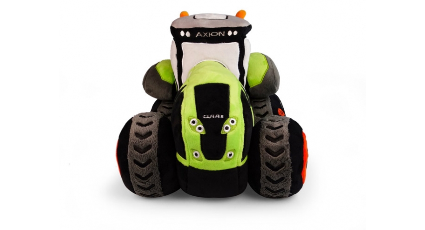 UH Kids Claas Axion with Half Tracks Tractor Soft Plush Toy UHK1141