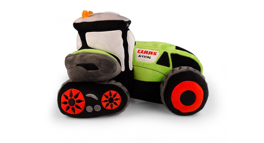 UH Kids Claas Axion with Half Tracks Tractor Soft Plush Toy UHK1141