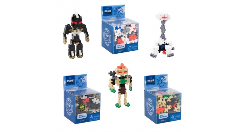 PlusPlus 03783 Mystery Makers Robots - Series 2, Group 1 - DIY Kit