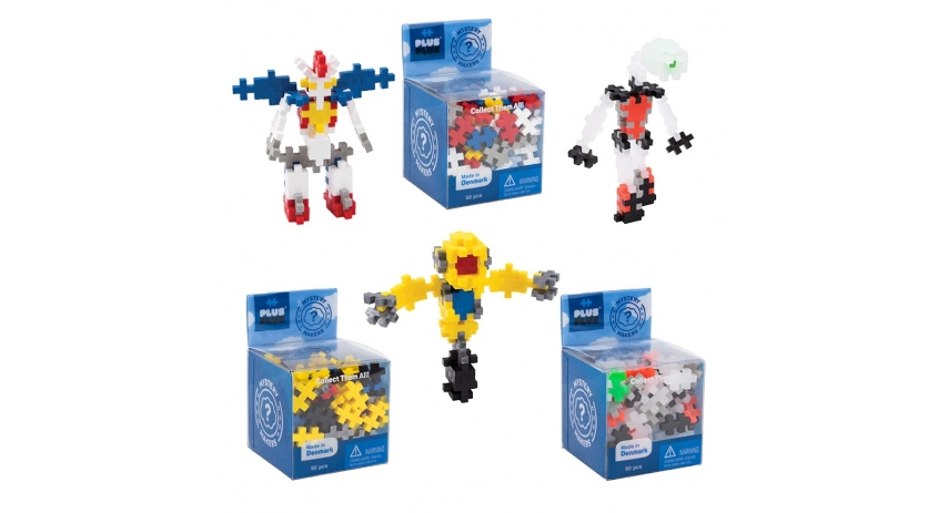 PlusPlus 03784 Mystery Makers Robots - Series 2, Group 2 - DIY Kit