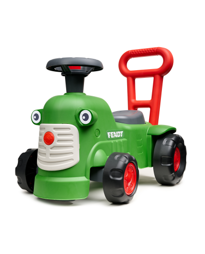 Toddler Push Walker Ride-on Toy Ferguson Tractor with Storage Compartment & Horn for Ages 1-3 FA951